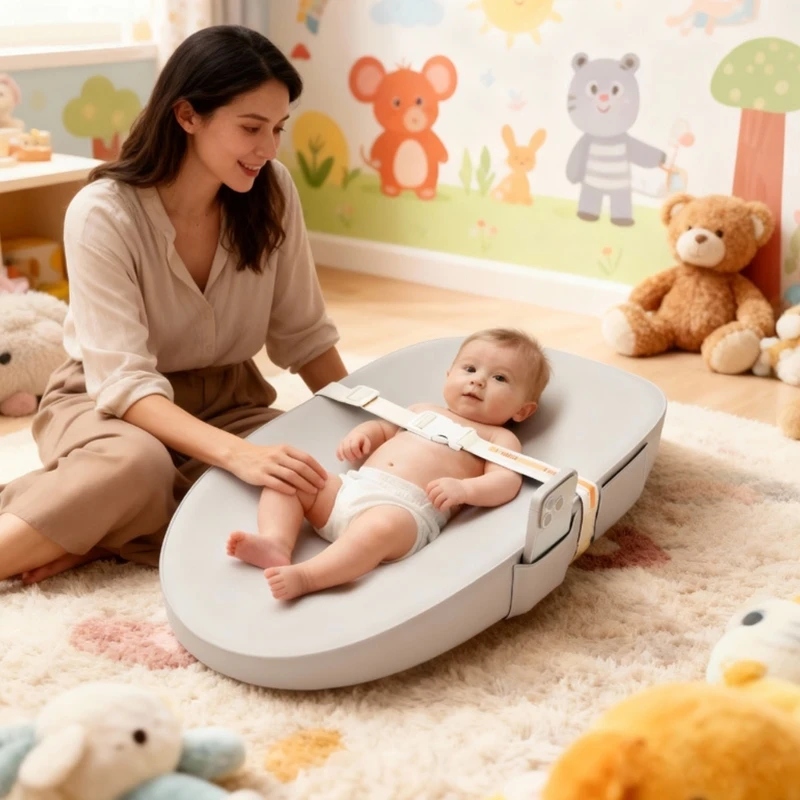 Diaper Changing Mat - Almofada Antiderrapante para Troca de Fraldas