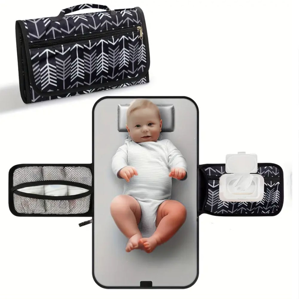 Diaper Changing Mat - Almofada de troca portátil para saco
