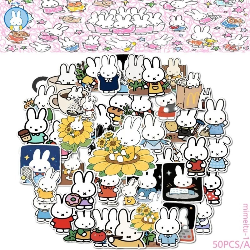 Pôster Decorativo Kawaii Miffy - Baby Products Poster avaliação e preço