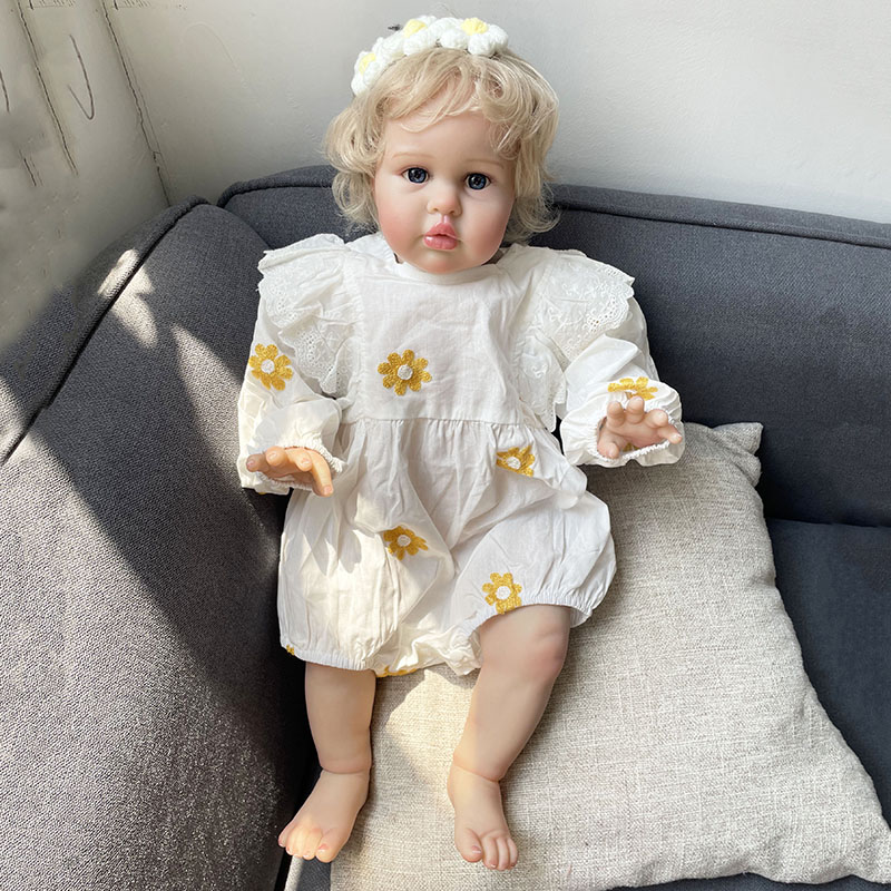 Boneca Reborn de 22 Polegadas  - Baby Products Hair avaliação e preço