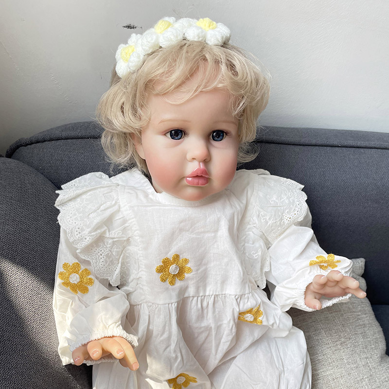 Boneca Reborn de 22 Polegadas  - Baby Products Hair avaliação e preço