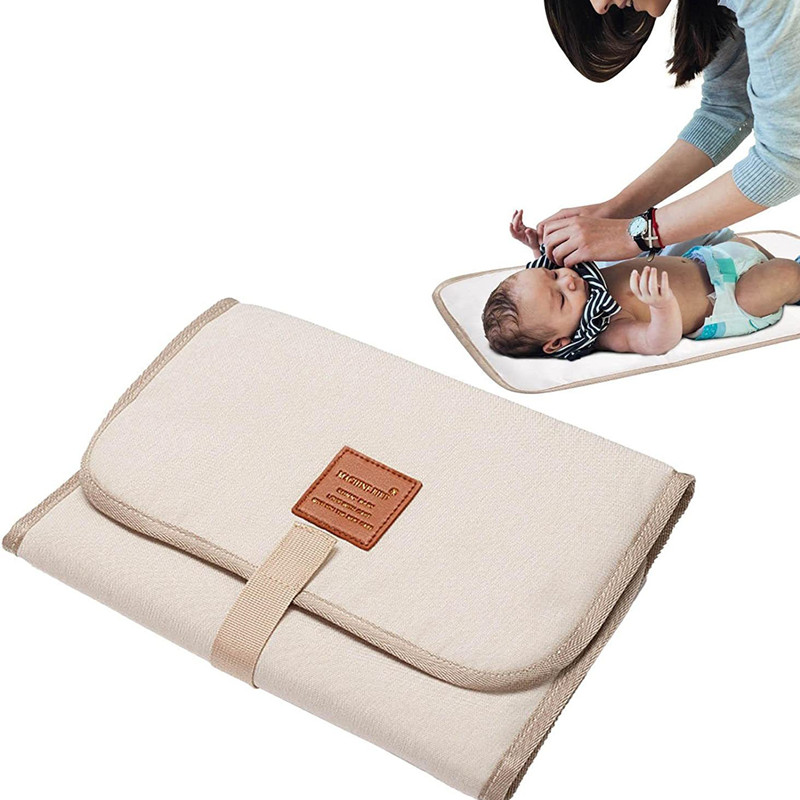Dobrável fralda do bebê mudand - Diaper Changing Mat avaliação e preço
